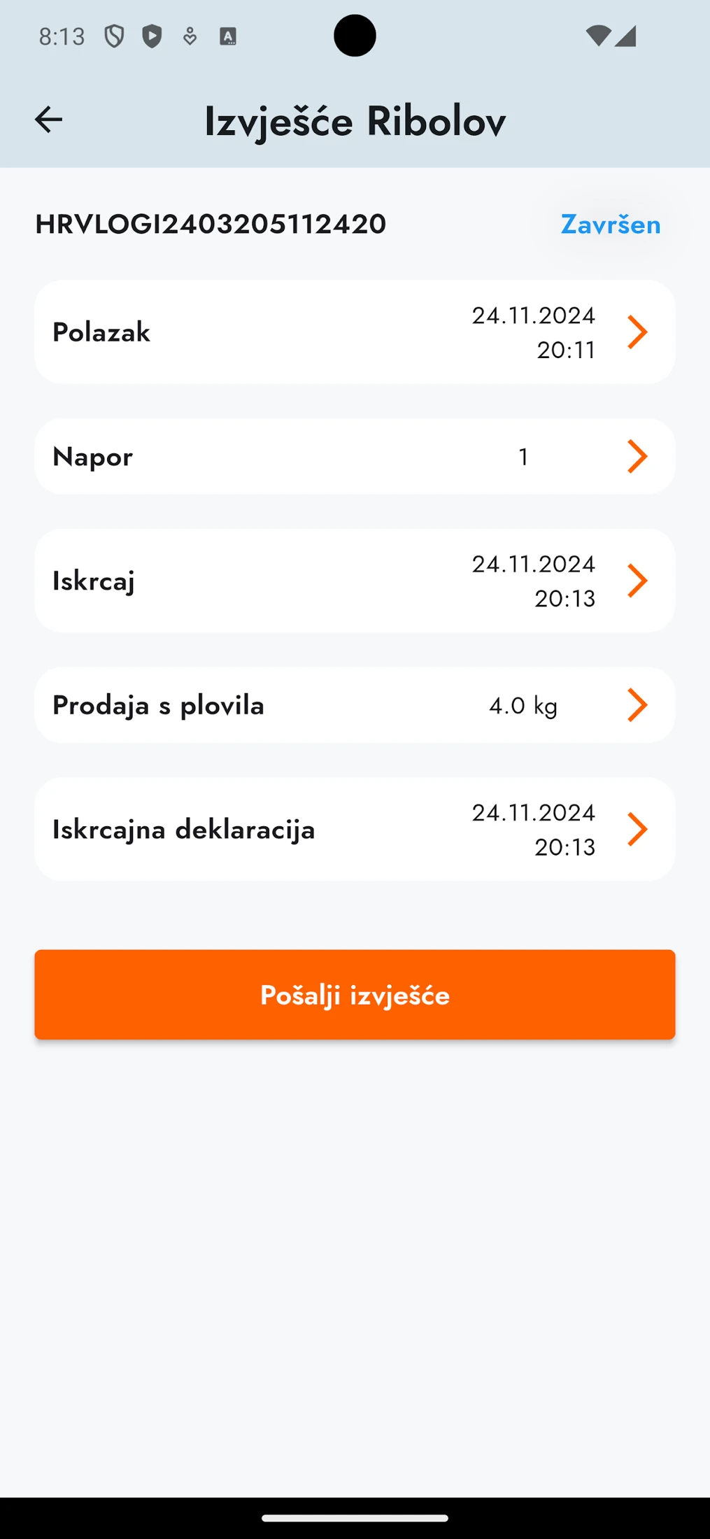 mIzvješće product preview